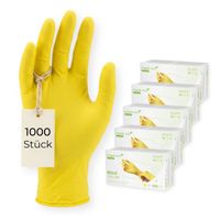 MEDI-INN CLASSIC Nitril Yellow puderfrei GR.XL, 1000 st, Body Prod. Relax GmbH