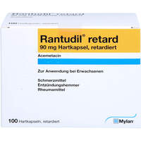 Rantudil retard Kapseln, 100 st, Orifarm GmbH