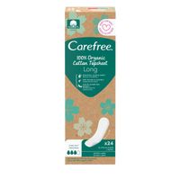 Carefree Organic Cotton Long unscented, 24 st, Kenvue Germany GmbH (Mass)