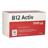 B12 Activ 5000ug Kapseln, 120 st, Leitner Lifecare GmbH