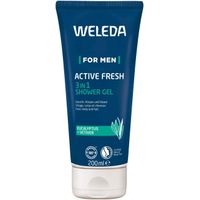 WELEDA For Men Active Fresh 3in1 Shower Gel, 200 ml, Weleda AG