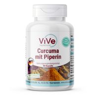 Curcuma mit Piperin, 90 st, ViVe Supplements B. V.