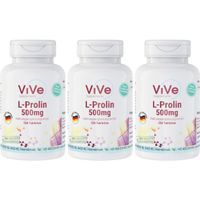 L-Prolin 500mg, 120 st, ViVe Supplements B. V.