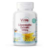 L&ouml;wenzahn Extrakt 500mg, 120 st, ViVe Supplements B. V.