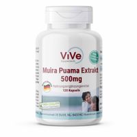 Muira Puama Extrakt 500mg, 120 st, ViVe Supplements B. V.