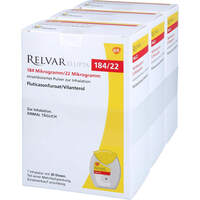 Relvar Ellipta 184 ug/22 ug einz.dos. P. z.Inh., 3x30 st, Orifarm GmbH