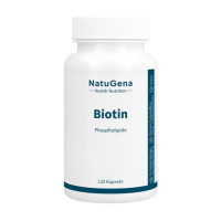 Biotin hochdosiert + Lecithin vegan, 120 st, NatuGena GmbH