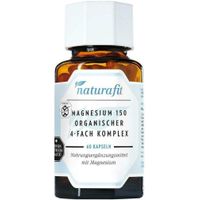 naturafit Magnesium 150 organischer 4-fach Komplex, 60 Stk., Naturafit GmbH