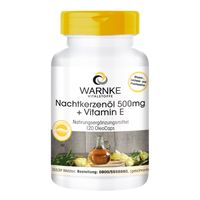Nachtkerzen&ouml;l 500 mg+Vitamin E, 120 st, Warnke Vitalstoffe GmbH