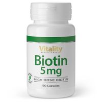 Biotin 5 mg hochdosiert, 90 st, Vision Healthcare B.V.