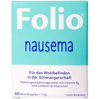 Folio nausema, 60 Stk., Steripharm Pharmazeutische Produkte GmbH & Co. KG
