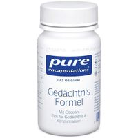 Pure Encapsulations Ged&auml;chtnis Formel, 60 st, Pro Medico GmbH