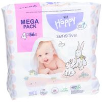 bella baby Happy Feuchtt&uuml;cher Sensitive, 4x56 Stk., Tzmo Deutschland GmbH