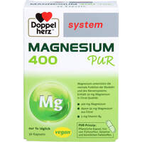 Doppelherz Magnesium 400 Pur system, 30 Stk., Queisser Pharma GmbH & Co. KG