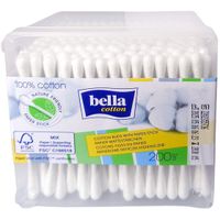 bella cotton Wattest&auml;bchen mit Papierschaft, 200 Stk., Tzmo Deutschland GmbH
