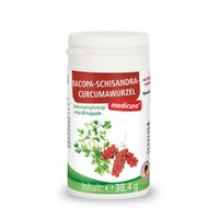Bacopa+ Schisandra+Curcumawurzelpulver, 60 st, Medicura Naturprodukte AG
