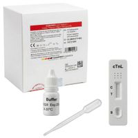 Cleartest light Troponin I Testkassette, 20 st, Diaprax GmbH