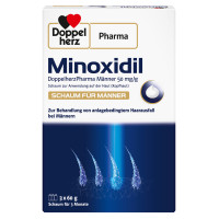 Minoxidil DoppelherzPharma M&auml;nner 50 mg/g Schaum, 3x60 g, Queisser Pharma GmbH & Co. KG