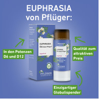 Euphrasia D6 Globuli Pfl&uuml;ger Globulispender, 10 g, Hom&ouml;opathisches Laboratorium Alexander Pfl&uuml;ger GmbH & Co. KG