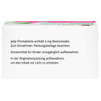 Desloratadin DoppelherzPharma 5 mg, 100 st, Queisser Pharma GmbH & Co. KG