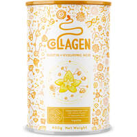 Kollagen Hyaluronsäure + Elastin Vanille, 400 g, ALPHA FOODS B.V.
