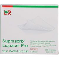 Suprasorb Liquacel Pro 15x15 cm, 5 st, Lohmann & Rauscher GmbH & Co. KG