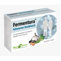 AuraNatura Fermentura Schwarzer Knoblauch, 30 st, Pharmatura GmbH & Co. KG