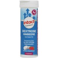 intact Expert Dextrose Himbeere Kautabletten, 8x5.7 g, Sanotact GmbH