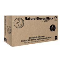 Nature Gloves Black Nitrilhandschuh M, 100 st, Ampri Handelsgesellschaft mbH