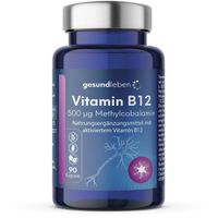 Gesundleben Vitamin B12 Kapseln, 90 st, Alliance Healthcare Deutschland GmbH