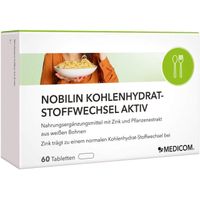 Nobilin Kohlenhydrat-Stoffwechsel Aktiv, 60 st, MEDICOM Pharma GmbH