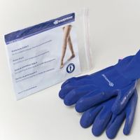 Handschuhe blau Gr. XL Zubeh&ouml;rserie, 2 st, Bauerfeind AG Gesch&auml;ftsbereich Phlebologie