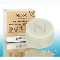 NIYOK 4 IN 1 FESTE DUSCHE K&Ouml;RP+HAAR+GESI ATHLE GRE, 80 g, Niyok GmbH