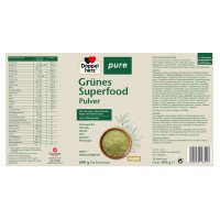 Doppelherz Gr&uuml;nes Superfood pure, 600 g, Queisser Pharma GmbH & Co. KG