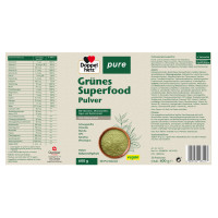Doppelherz Grünes Superfood pure, 600 g, Queisser Pharma GmbH & Co. KG