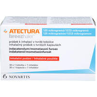 Atectura Breezhaler 125ug/127.5ug Hkp.m.Plv.z.Inh., 30 Stk., kohlpharma GmbH