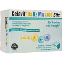 Cefavit D3 K2 Mg 7.000 Stix, 36 st, Cefak KG