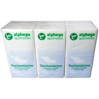 Alphega Papiertaschent&uuml;cher, 6x10 st, Alliance Healthcare Deutschland GmbH
