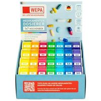 WEPA 1x7 Wochenbox Regenbogen/UV-Schutz+, 1 st, Wepa Apothekenbedarf GmbH & Co. KG