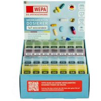 WEPA 1x7 Wochenbox farbig sortiert/pastell, 1 st, Wepa Apothekenbedarf GmbH & Co. KG