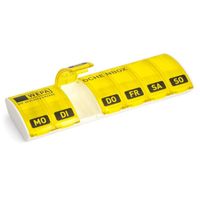 WEPA 1x7 Wochenbox farbig sortiert/UV-Schutz+, 1 st, Wepa Apothekenbedarf GmbH & Co. KG
