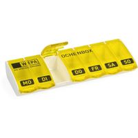 WEPA 1x7 Wochenbox gelb/UV-Schutz+, 1 st, Wepa Apothekenbedarf GmbH & Co. KG