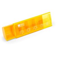 WEPA Tagesbox farbig sortiert/Piktogramme, 1 st, Wepa Apothekenbedarf GmbH & Co. KG
