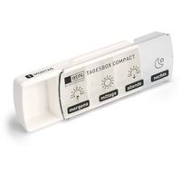 WEPA Tagesbox Compact wei&szlig;, 1 st, Wepa Apothekenbedarf GmbH & Co. KG