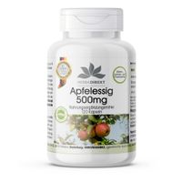 Apfelessig 500 mg, 120 st, Warnke Vitalstoffe GmbH