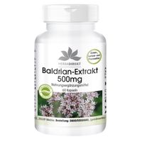 Baldrian-Extrakt 500 mg, 60 st, Warnke Vitalstoffe GmbH