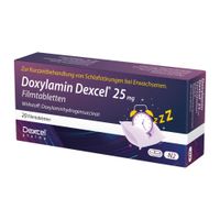 Doxylamin Dexcel 25 mg Filmtabletten, 20 st, Dexcel Pharma GmbH