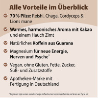 ReiChi Zen Pilz-Kaffee mit Reishi Chaga Cordyceps Lions Mane, 150 g, Dr. Jacob's Medical GmbH