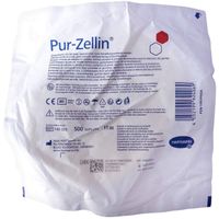 PUR-ZELLIN 4x5 cm keimreduziert Rolle, 500 st, C P C medical GmbH & Co. KG