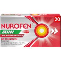 NUROFEN MINI 400 mg Weichkapseln, 20 Stk., Reckitt Benckiser Deutschland GmbH